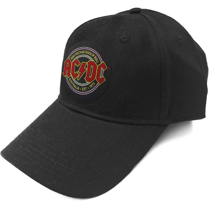 AC/DC 'Est 1973' (Black) Baseball Cap