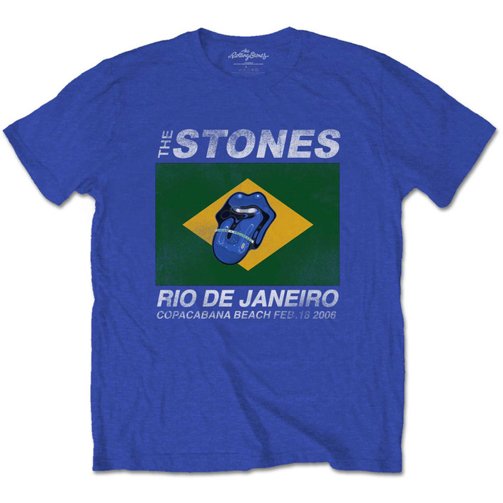 The Rolling Stones 'Copacabana' (Blue) T-Shirt