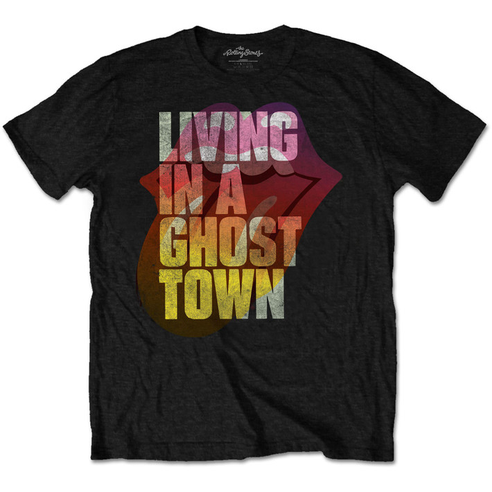 The Rolling Stones 'Ghost Town' (Black) T-Shirt