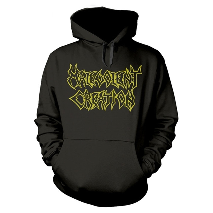 Malevolent Creation 'The Ten Commandments' (Black) Pull Over Hoodie Front