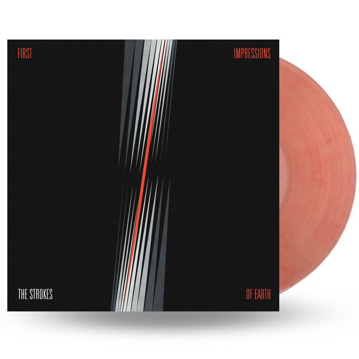 PRE-ORDER - The Strokes 'First Impressions Of Earth' LP Hazy Red Vinyl - RELEASE DATE 7th July 2023