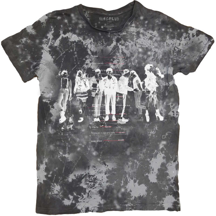 Yungblud 'Weird Tracklist' (Dip-Dye) T-Shirt