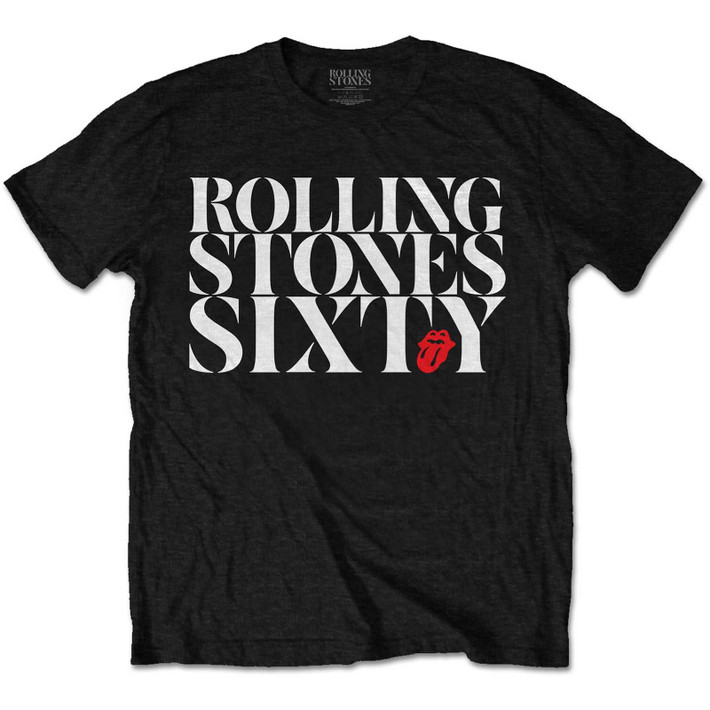 The Rolling Stones 'Sixty Chic' (Black) T-Shirt
