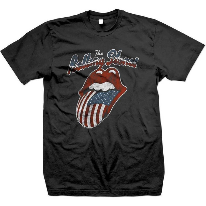 The Rolling Stones 'Tour of America' (Black) T-Shirt