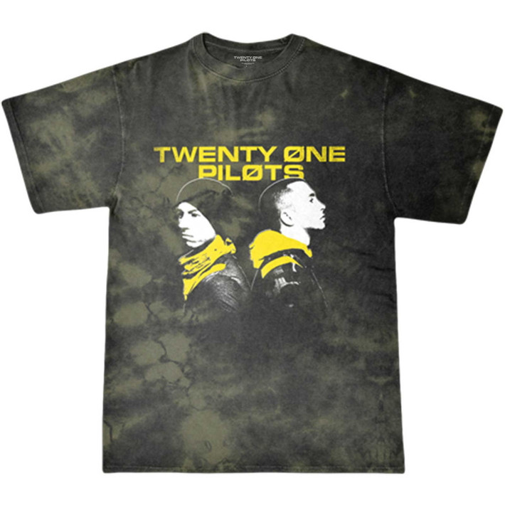 Twenty One Pilots 'Back To Back' (Dip-Dye) T-Shirt