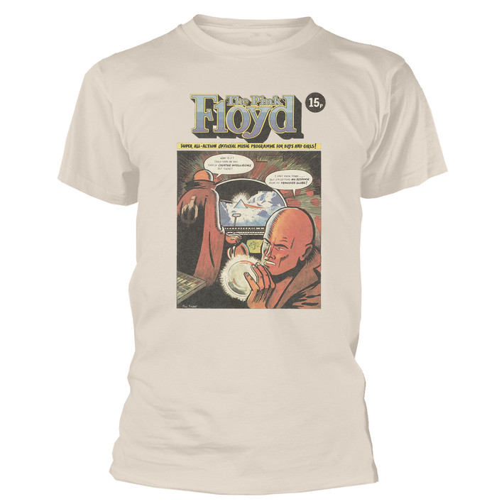Pink Floyd 'Comic' (Sand) T-Shirt