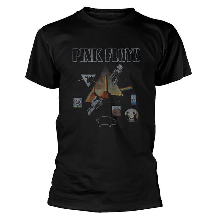 Pink Floyd 'Montage' (Black) T-Shirt