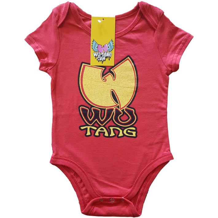 Wu-Tang Clan 'Wu-Tang' (Red) Baby Grow