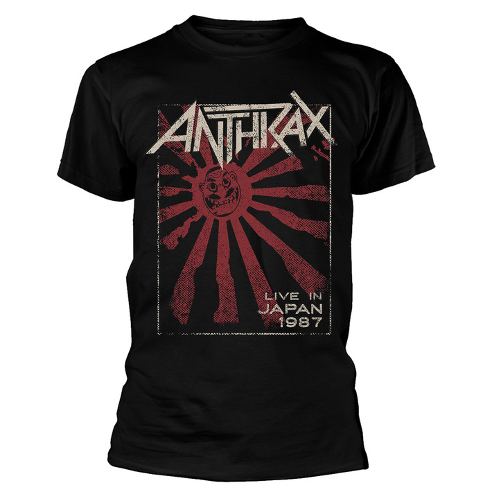 Anthrax 'Live in Japan' (Black) T-Shirt