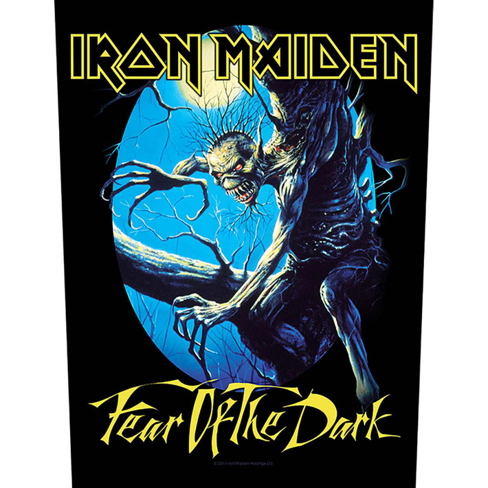Iron Maiden 'Fear of the Dark' Back Patch