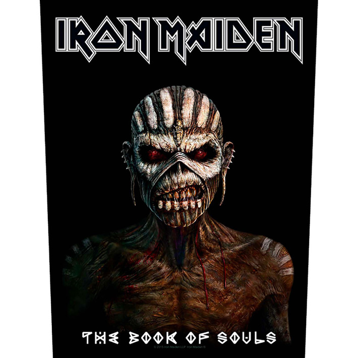 Iron Maiden 'The Book of Souls' Back Patch