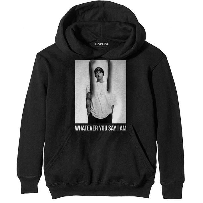 Eminem 'Whatever' (Black) Pull Over Hoodie