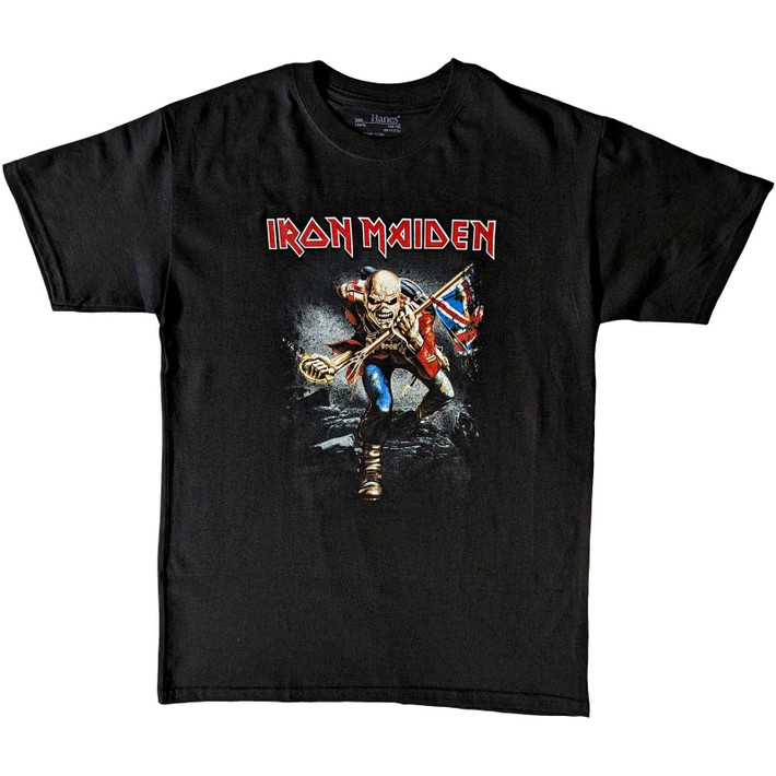Iron Maiden 'Trooper' (Black) Kids T-Shirt