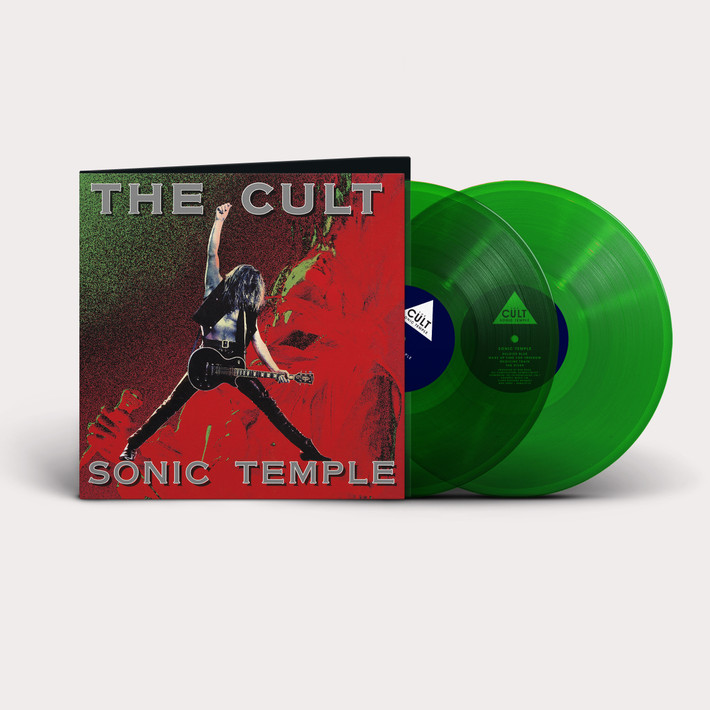 The Cult - 'Sonic Temple' 2LP Transparent Green Vinyl