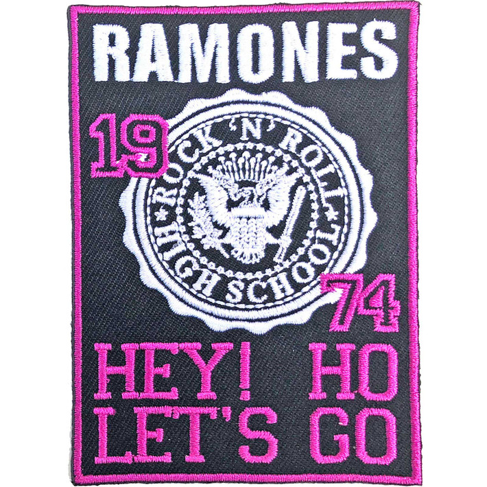 Ramones 'High School' (Iron On) Patch