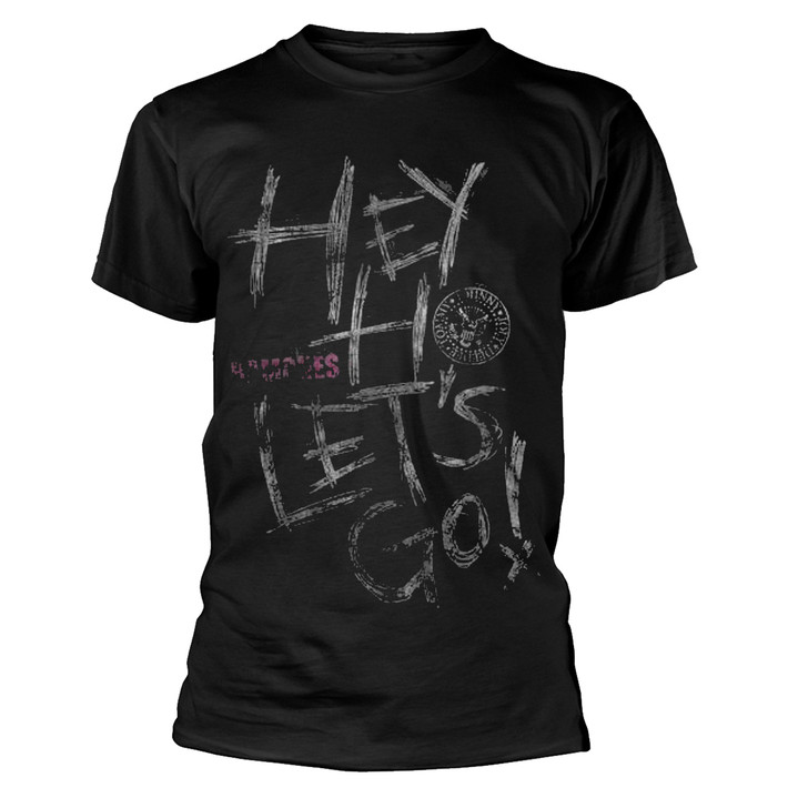 Ramones 'Hey Ho' (Black) T-Shirt