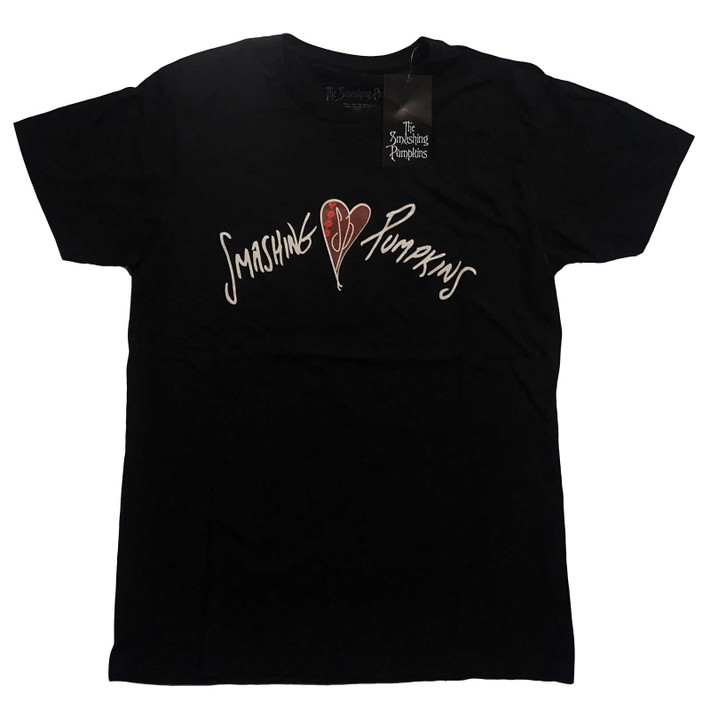 The Smashing Pumpkins 'Gish Heart' (Black) T-Shirt