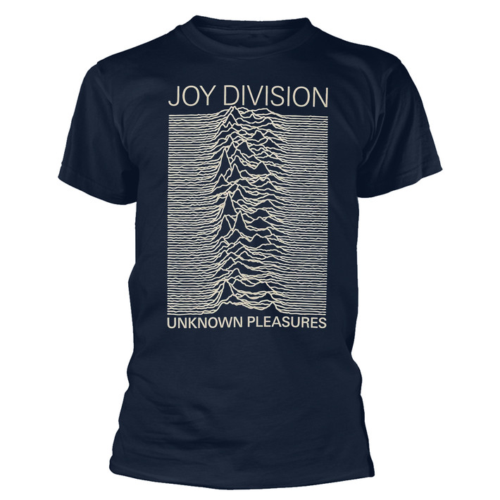 Joy Division 'Unknown Pleasures FP' (Blue) T-Shirt