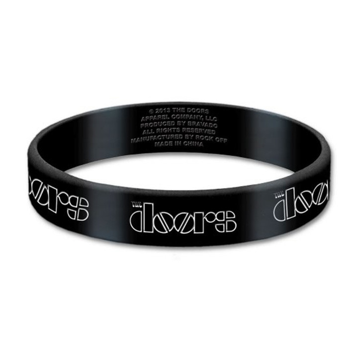 The Doors 'Logo' Gummy Wristband