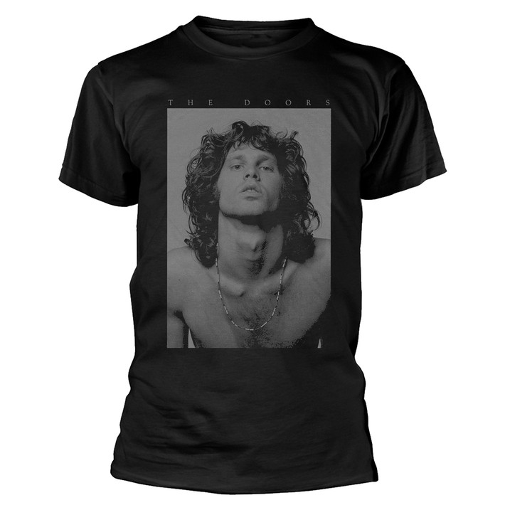 The Doors 'Jim Beads Boyfriend' (Black) T-Shirt
