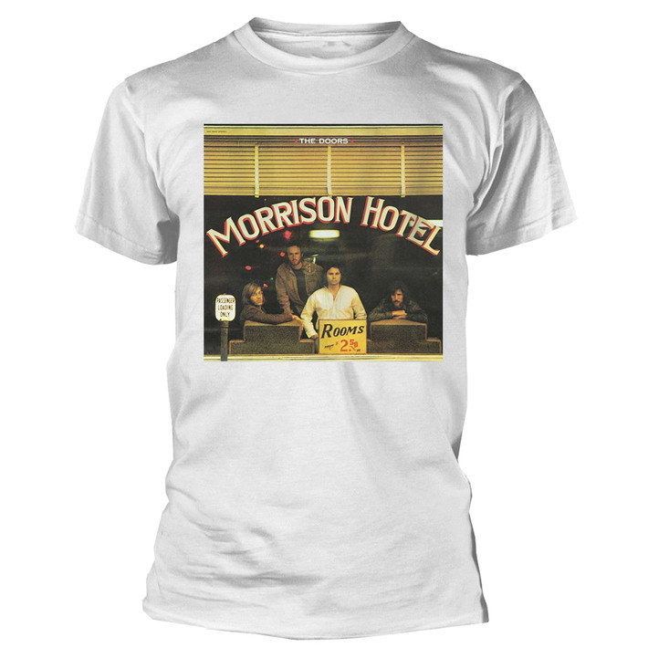 The Doors 'Morrison Hotel' (White) T-Shirt