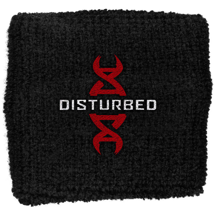 Disturbed 'Reddna' (Black) Wristband