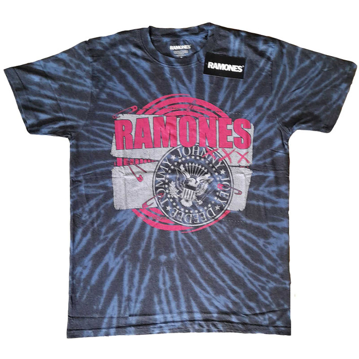 Ramones 'Punk Patch' (Dip-Dye) T-Shirt