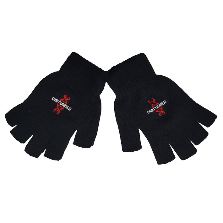 Disturbed 'Reddna' Fingerless Gloves