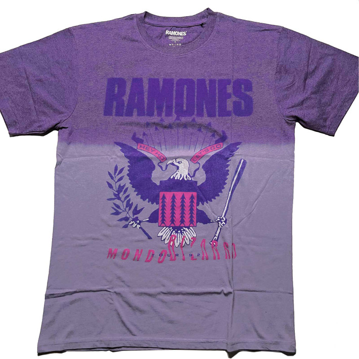 Ramones 'Mondo Bizarro' (Dip-Dye) T-Shirt