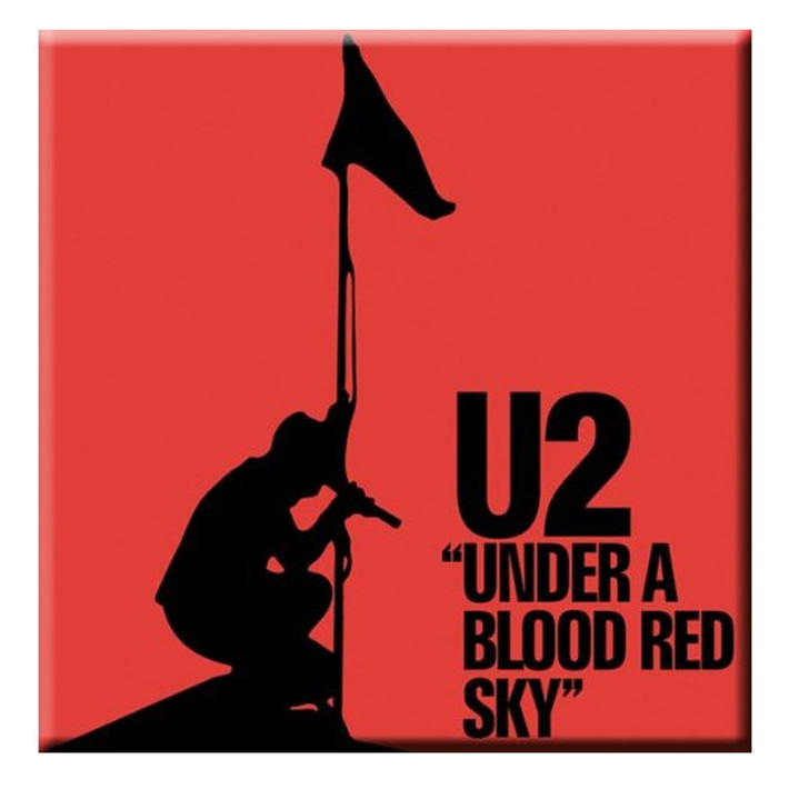 U2 'Under a Blood Red Sky' Fridge Magnet