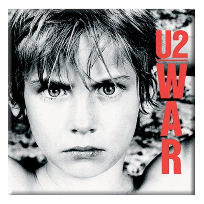 U2 'War' Fridge Magnet