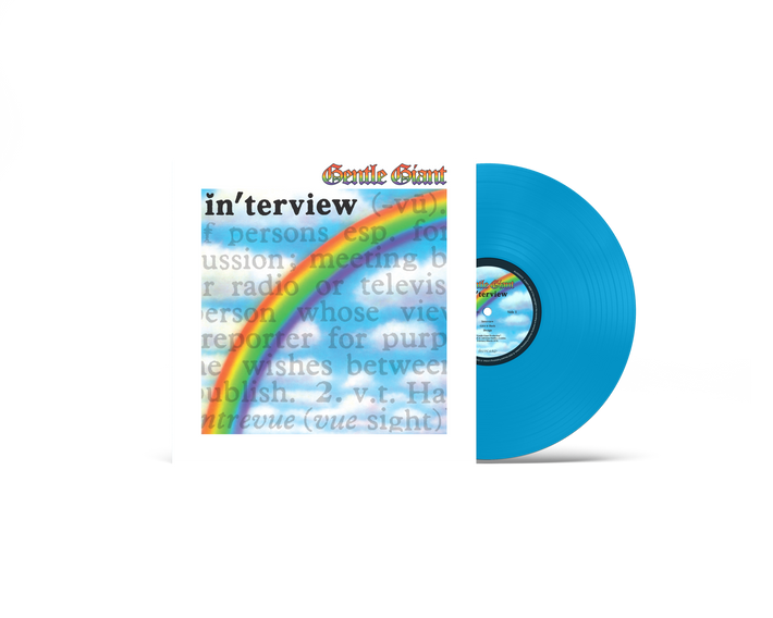 Gentle Giant 'Interview' (2023 Steven Wilson Remix) LP Blue Vinyl