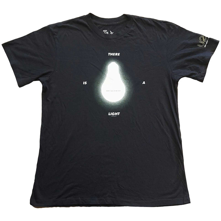 U2 'I+E Tour 2015 There Is A Light' (Black) T-Shirt