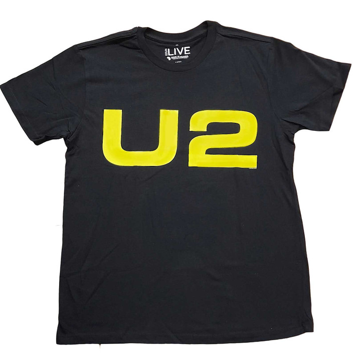 U2 'Logo 2018' (Black) T-Shirt