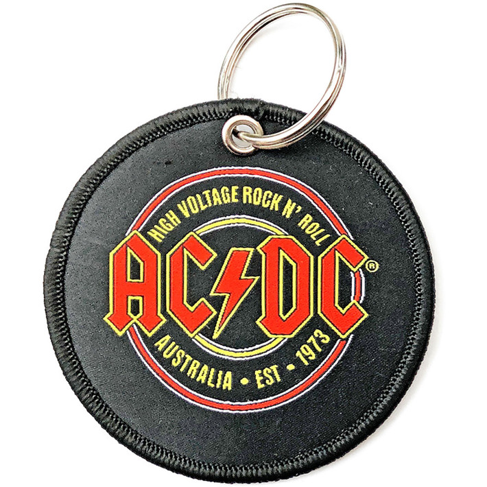AC/DC 'Est. 1973' Patch Keyring