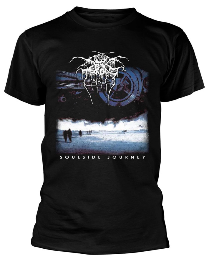 Darkthrone 'Soulside Journey' (Black) T-Shirt Front