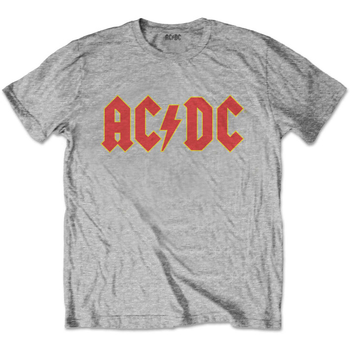 AC/DC 'Logo' (Grey) Kids T-Shirt
