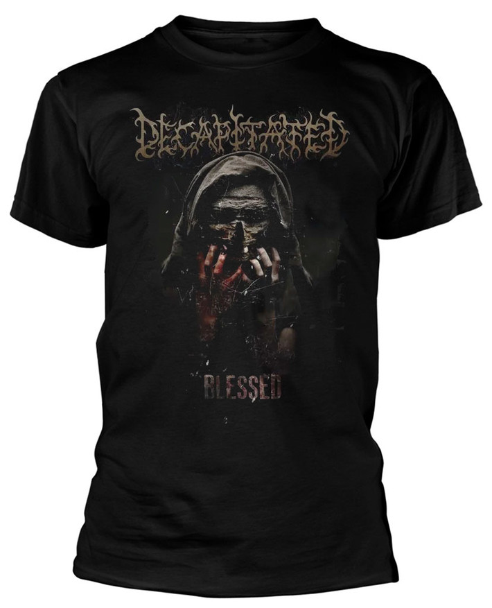 Decapitated 'Blessed' (Black) T-Shirt Front