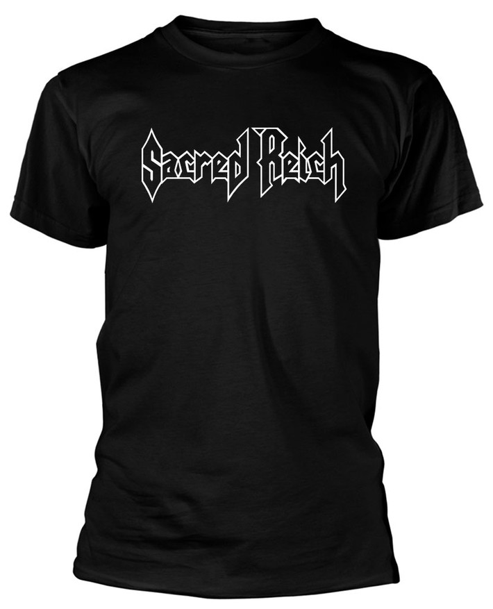 Sacred Reich 'Peacecore' (Black) T-Shirt Front