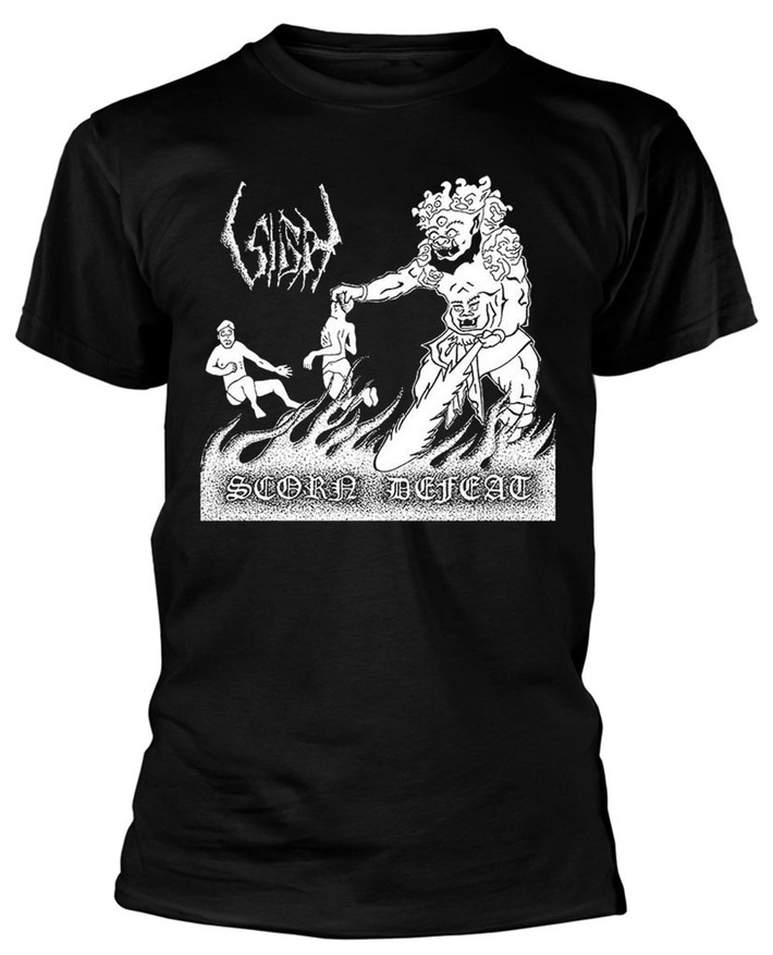 Sigh 'Scorn Defeat' (Black) T-Shirt