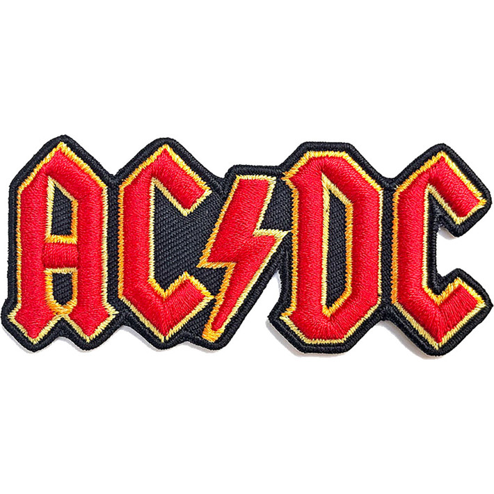 AC/DC 'Cut Out 3D Logo' (Iron On) Patch