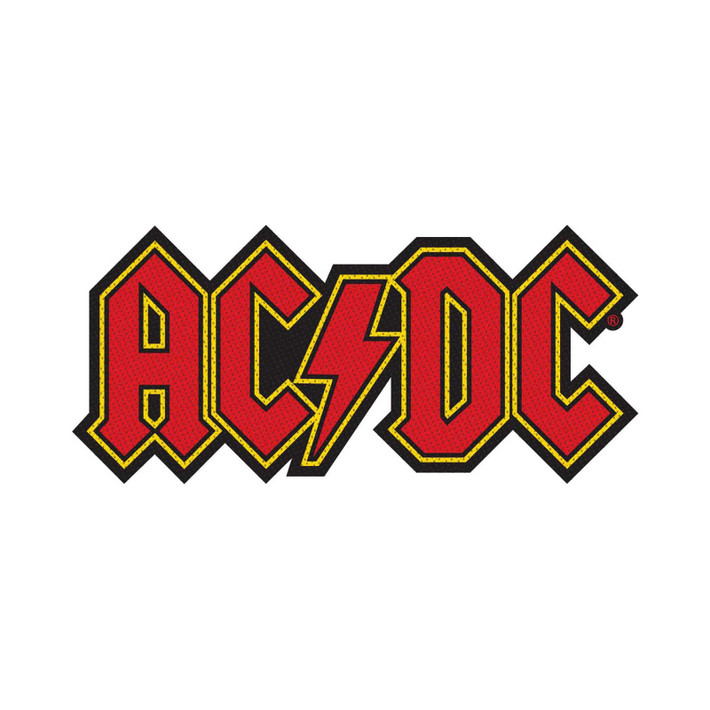 AC/DC 'Logo Cut-Out' Patch | Eyesore Merch