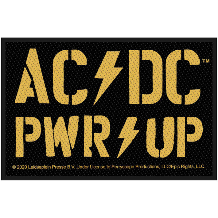 AC/DC 'PWR-UP' Patch