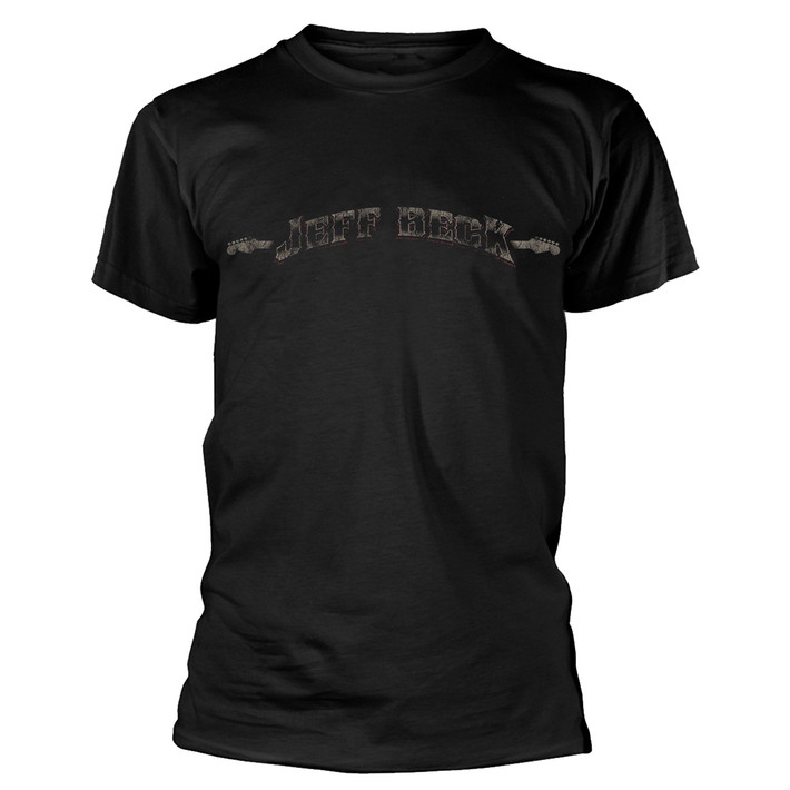 Jeff Beck 'Vintage Logo' (Black) T-Shirt