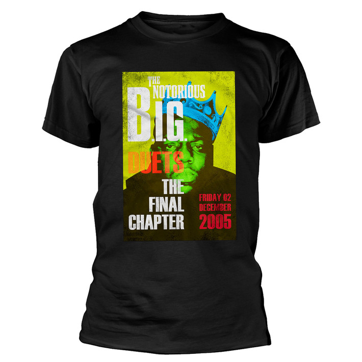 The Notorious B.I.G 'Final Chapter' (Black) T-Shirt