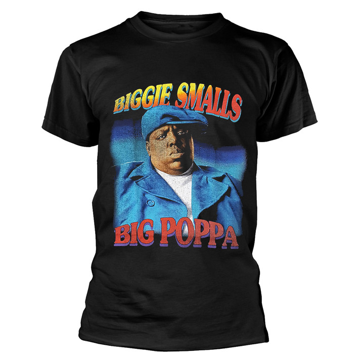 Biggie Smalls 'Poppa' (Black) T-Shirt