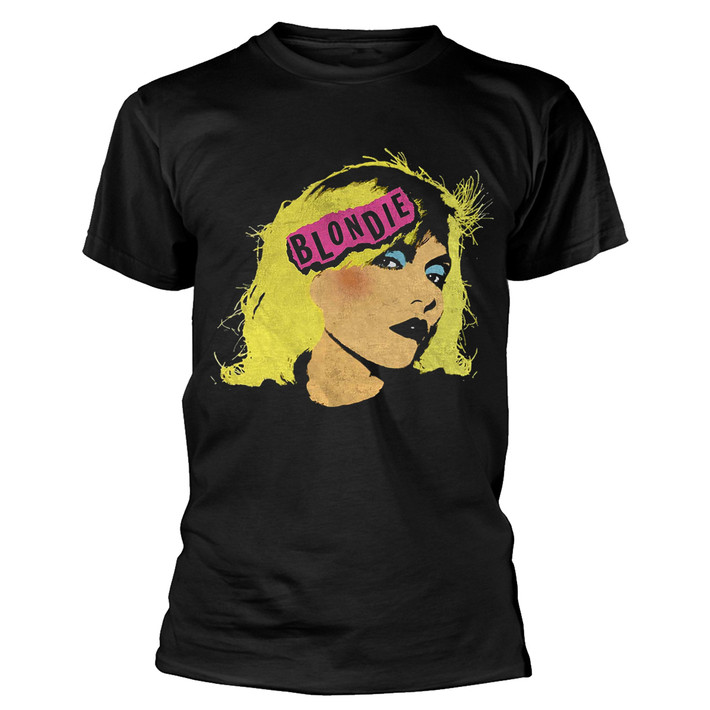 Blondie 'Punk Logo' (Black) T-Shirt