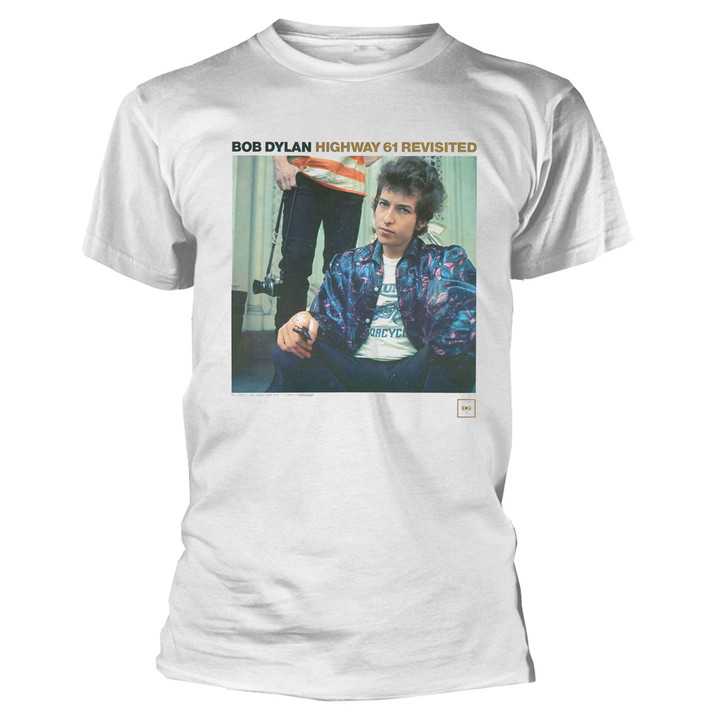 Bob Dylan 'Highway 61 Revisited' (White) T-Shirt