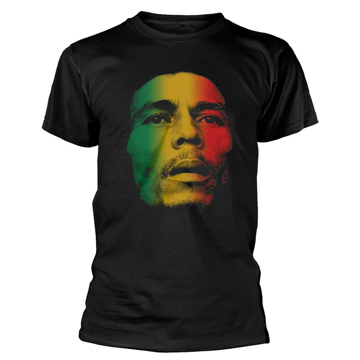 Bob Marley 'Face' (Black) T-Shirt