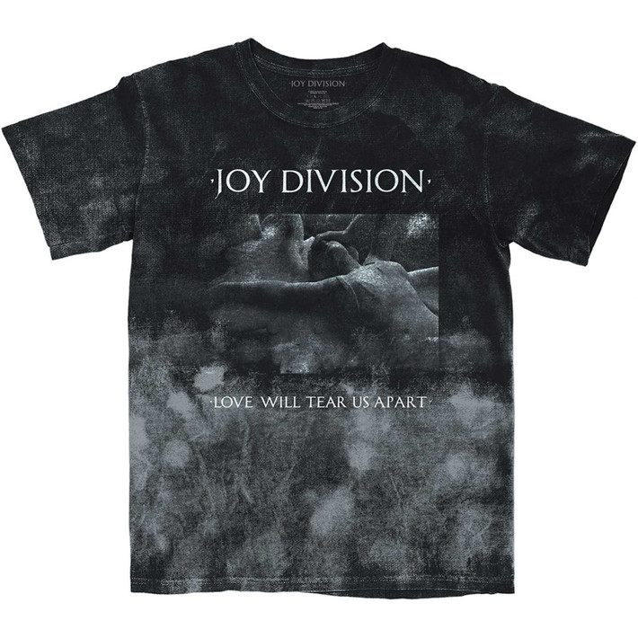 Joy Division 'Tear Us Apart Photo' (Dip-Dye) T-Shirt